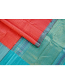 Arni Silk Half Fine Zari Saree With Blouse