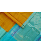 Arni Silk Half Fine Zari Saree With Blouse